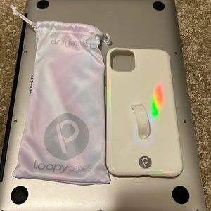 iPhone 11 Pro Max White Opal Loopy Case